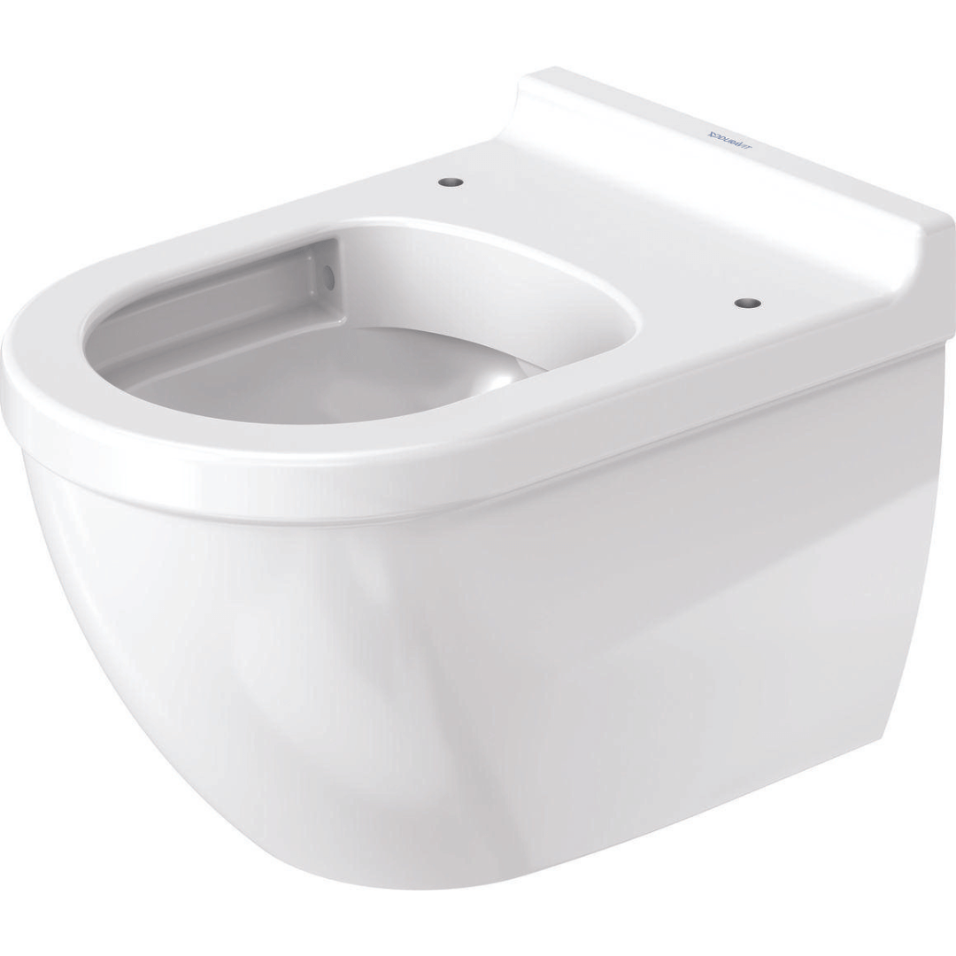 Duravit Starck Rimless Wall Mounted Pan Mm Stiles