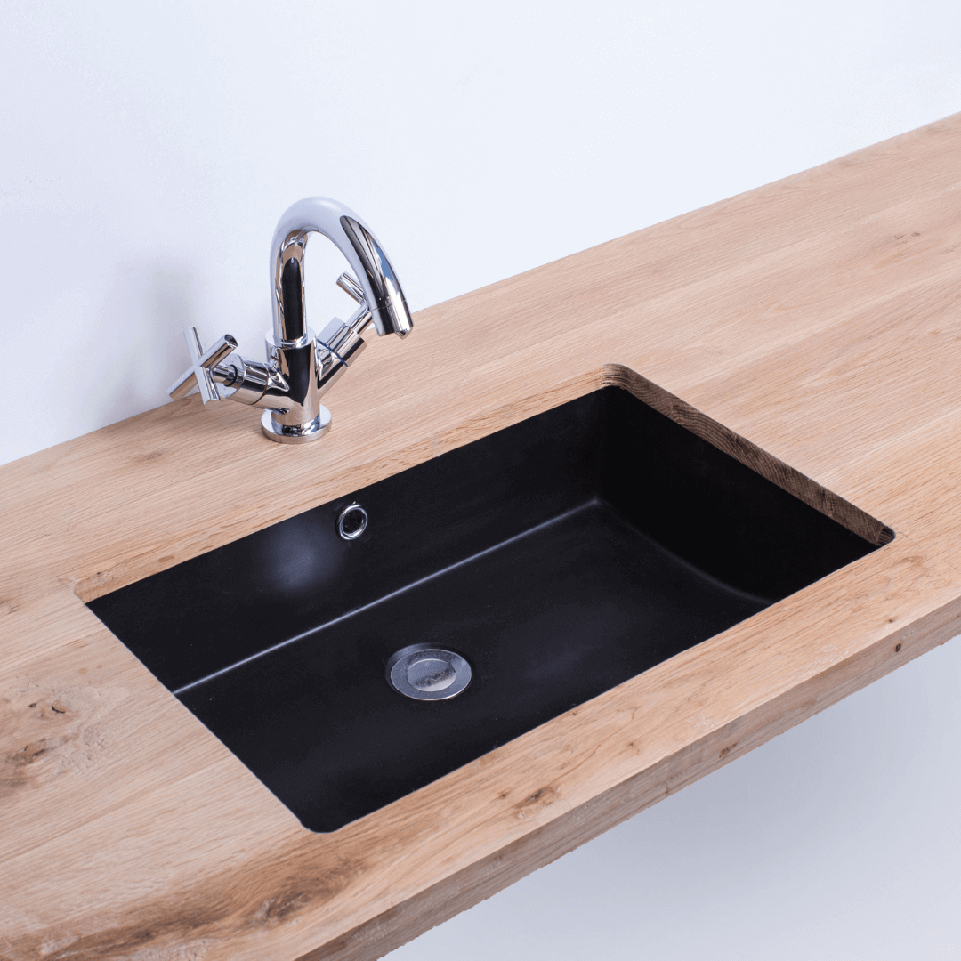 Rossco Swift Black Medium Undercounter Basin 325x405x140mm