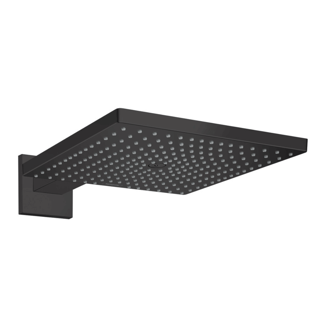 Hansgrohe Raindance E Matt Black Shower Head 300mm