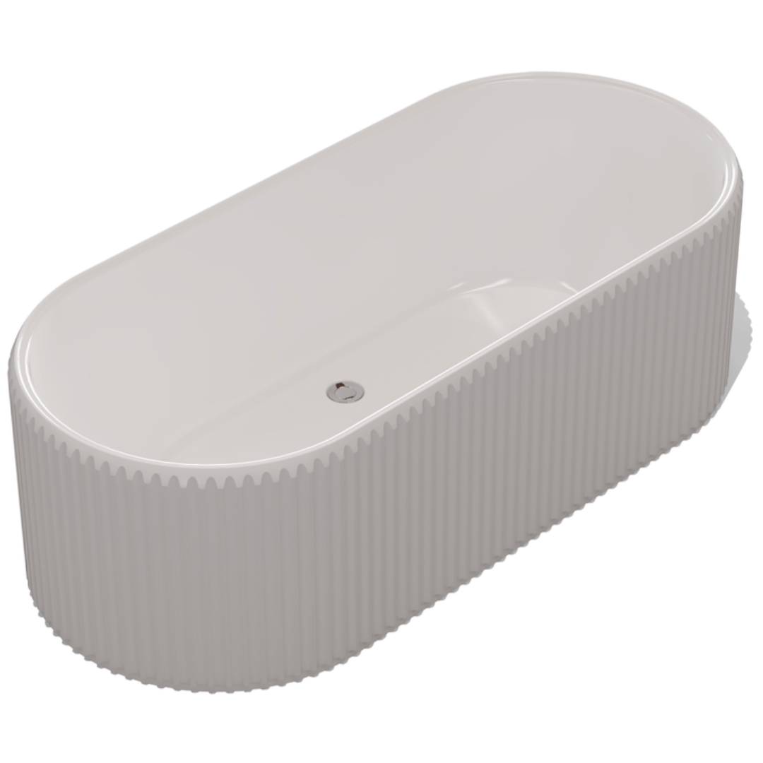 Rossco Greco White Freestanding Bath 1680x760x510mm