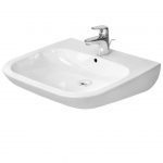 Duravit D-Code Barrier Free Basin 600x550mm_Stiles_Product_Image1
