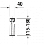 D D-Code support frame for 70100_Stiles_TechDrawing_Image