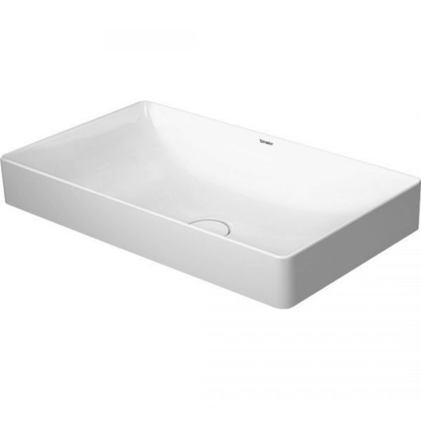 D DuraSquare Grounded Counter Top Basin 600x345mm_Stiles_Product_Image
