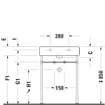 D Vero Grounded CT Basin 600x470mm_Stiles_TechDrawing_Image10