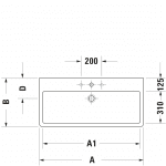 D Vero Grounded CT Basin SO 1000x470mm_Stiles_TechDrawing22