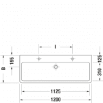 D Vero Grounded CT Basin SO 1000x470mm_Stiles_TechDrawing24