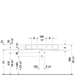 D Vero Grounded CT Basin SO 1000x470mm_Stiles_TechDrawing7