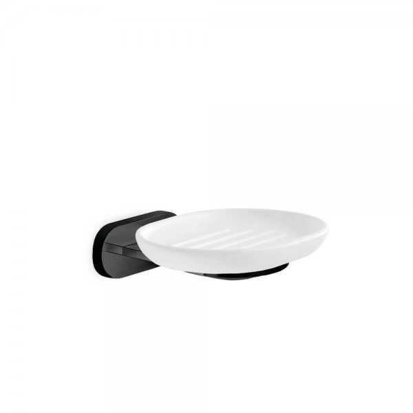 672011 Newfrom Linfa-ORama Matt Black Soap Dish_Stiles_Product_Image