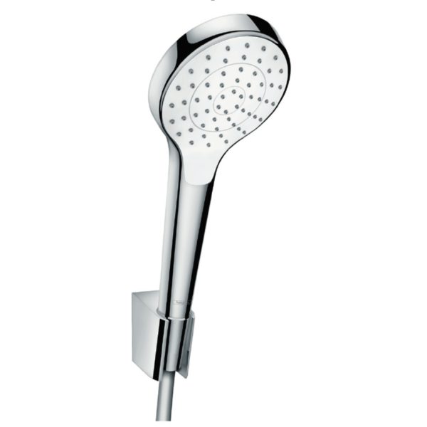 26420400-Hansgrohe-Croma-Select-White-Chrome-Hand-Shower-set-1-Jet_Stiles_Product_Image