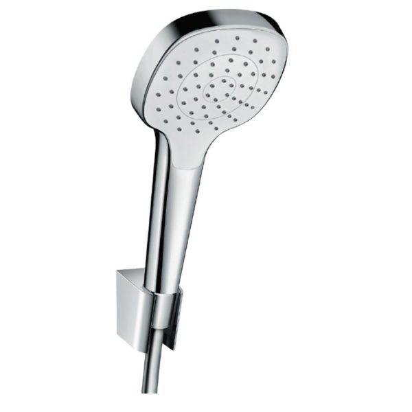26424400-Hansgrohe-Croma-Select-White-Chrome-Hand-Shower-set-1-Jet_Stiles_Product_Image