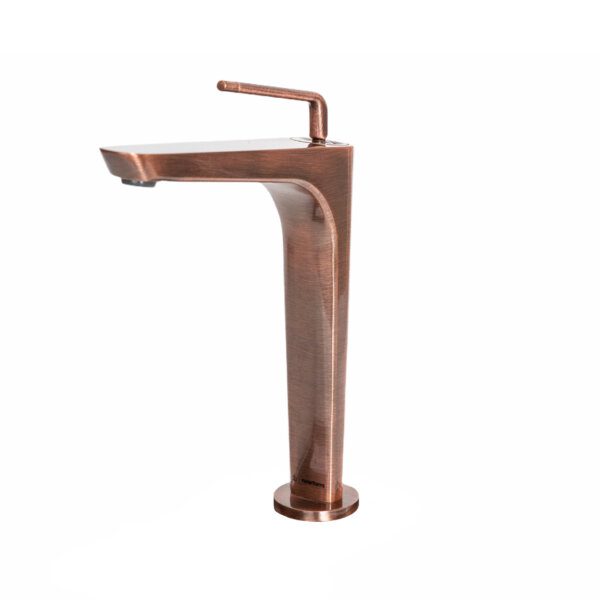684153 Newform ORama Tall Copper Basin Mixer_Stiles_Product_Image