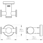 ACC BAT 4611POL SS Double Robe Hook Polished_Stiles_TechDrawing_Image