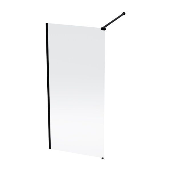 Luximo Lumin black shower screen 1200x2000x8mm_Stiles_Product_Image