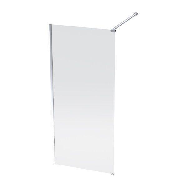 Luximo Lumin silver shower screen 1200x2000x8mm_Stiles_Product_Image
