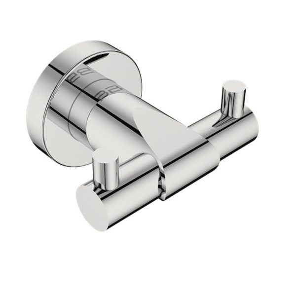 8211 BB SS Polished Double Robe Hook_Stiles_Product_Image