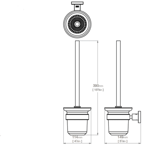 8238 BB SS Polished Toilet Brush and Holder_Stiles_TechDrawing_Image
