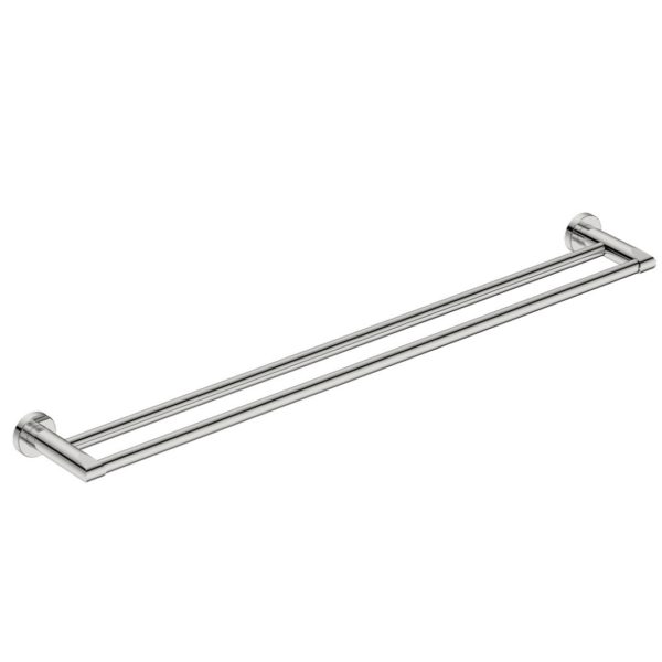 8285 BB SS Polished Double Towel Bar 800mm_Stiles_Product_Image