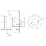 GIO BELLA _GP-RT005_ROUND PULL OUT SET FOR BATH COMPLETE_Stiles_TechDrawing_Image3