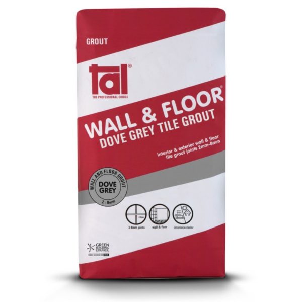 TAL Wall and Floor Grey Grout 20kg_Stiles_Product_Image
