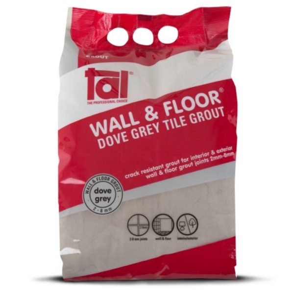 TAL Wall and Floor Grey Grout 5kg_Stiles_Product_Image