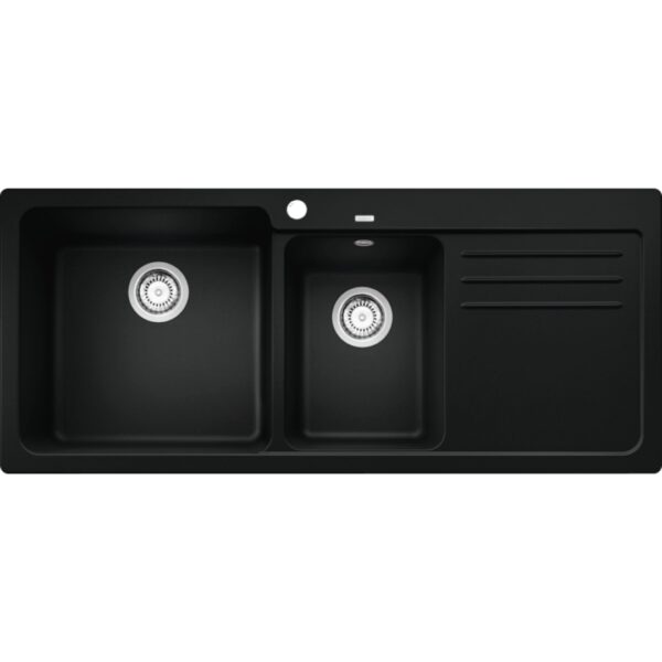 BL00525945 Naya 8S Black Silgranit Inset Sink_Stiles_Product_Image