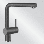 BL00519371 Linus-S Anthracite Sink Mixer with 1_2 flexihose_Stiles_Product_Image