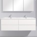 Clear Cube Enzo White DD Cabinet 1500mm_Stiles_Product_Image