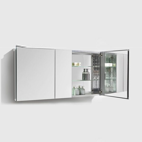 Clear Cube Mirror Cabinet 1250mm_Stiles_Product_Image3