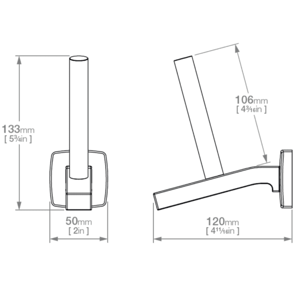 3104 Liquid Red Integrity MB Spare Paper holder_Stiles_TechDrawing_Image