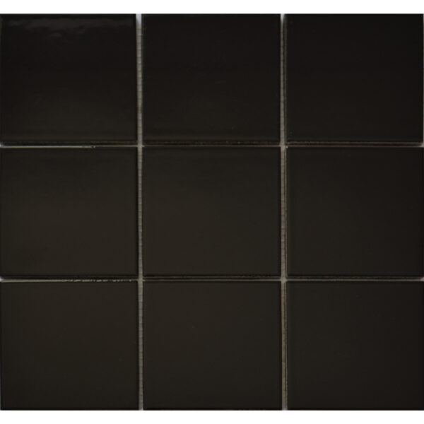 Global Stone Black Gloss Mosaic 100x100_300x300mm_Stiles_Product_Image
