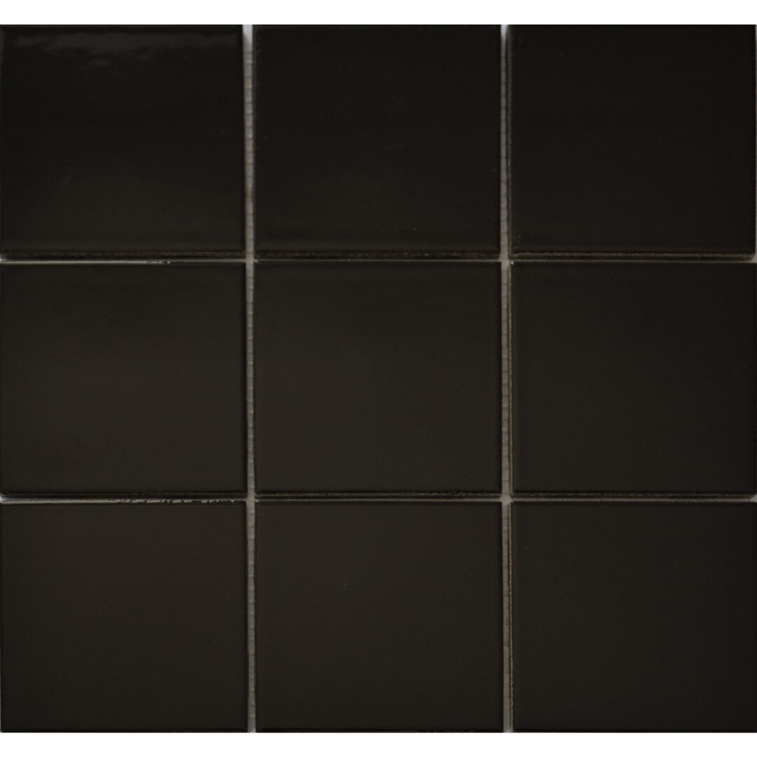 Global Stone Black Gloss Mosaic 100x100_300x300mm_Stiles_Product_Image