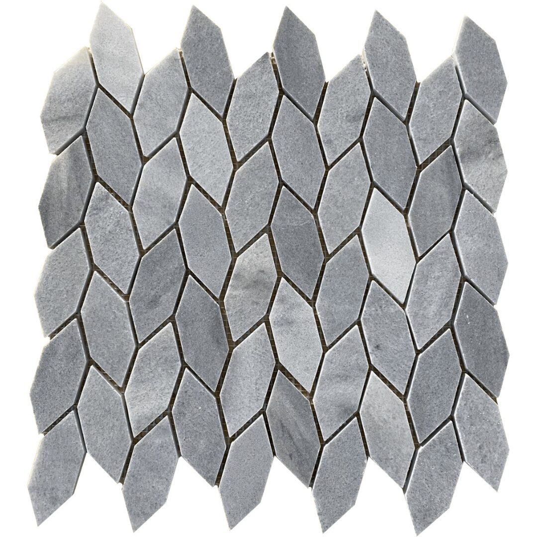 Global Stone Ice Grey Autumn Leaf Marble Polished Mosaic 312x298mm_Stiles_Product_Image