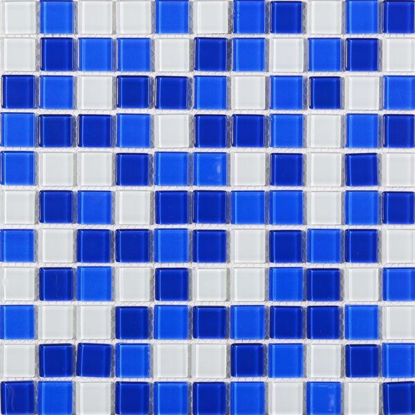 Global Stone Light Blue Pool Blend Mosaic 300x300mm_Stiles_Product_Image