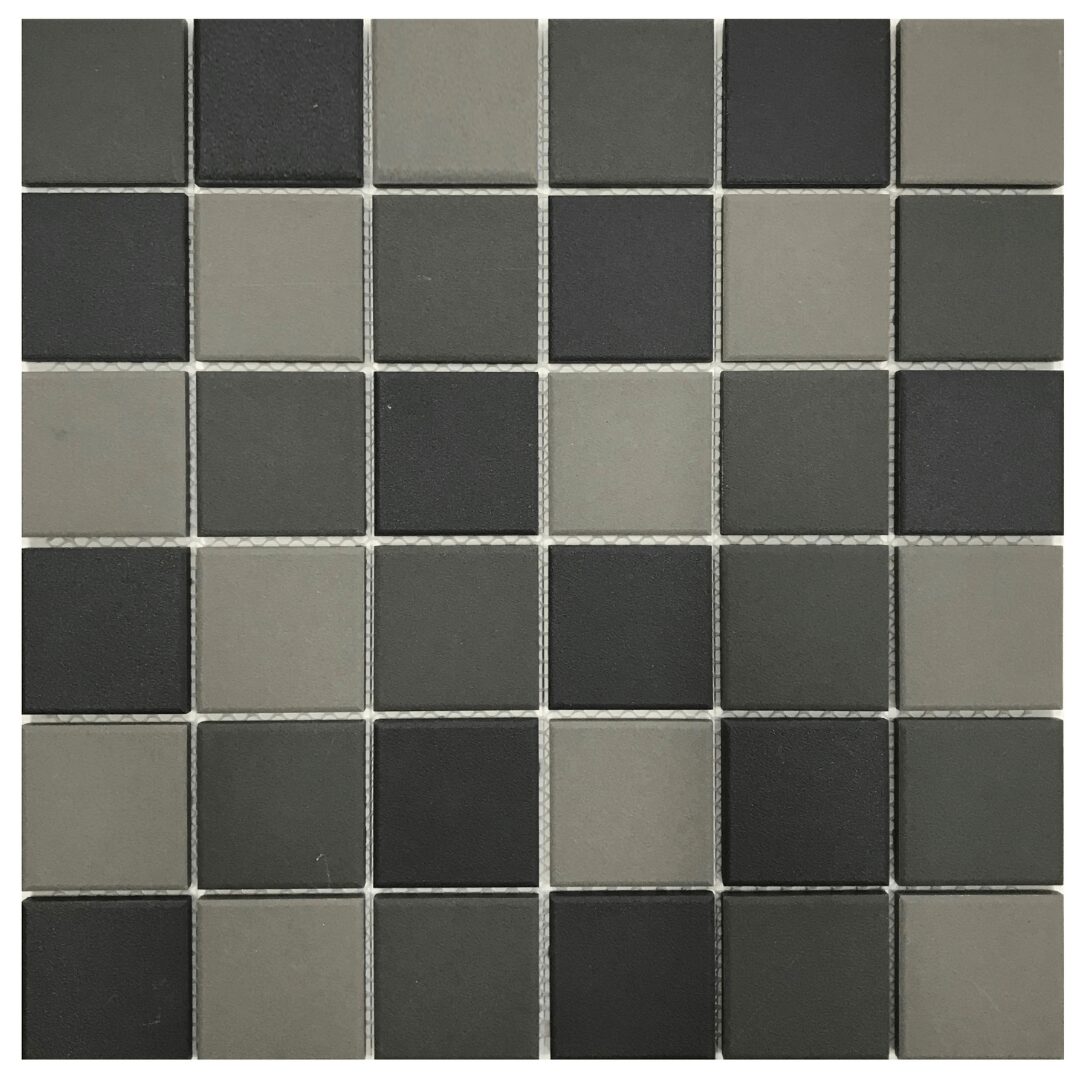 Global Stone Mid, Dark, Charcoal Full Bodied Blend Mosaic 306x306mm_Stiles_Product_Image