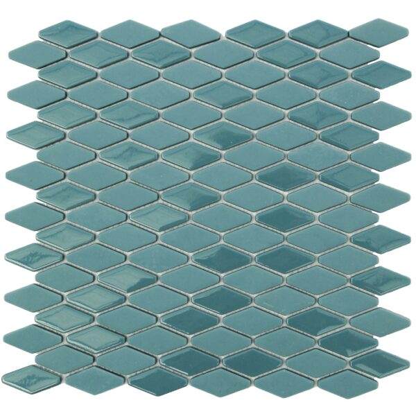 Global Stone Teal Diamond Mosaic 298x298mm_Stiles_Product_Image