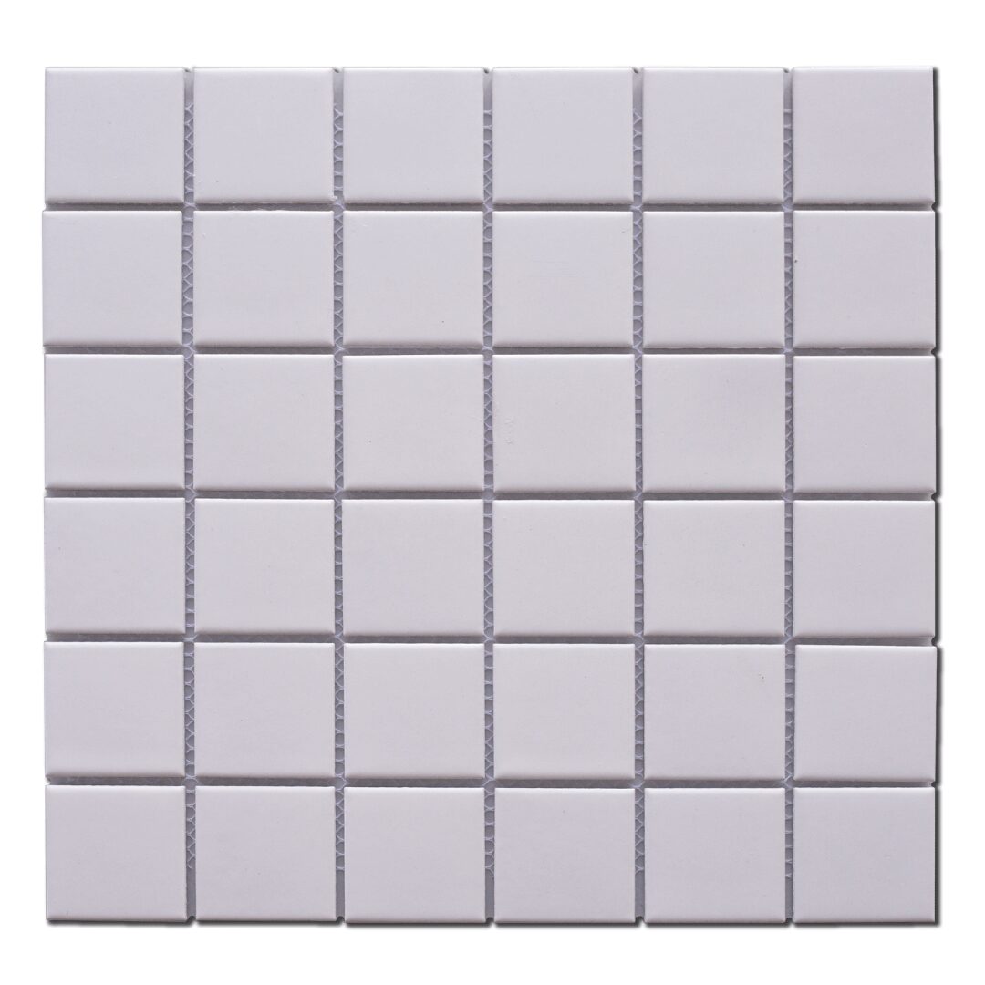 Global Stone White Matt Mosaic 300x300mm_Stiles_Product_Image