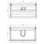 CC Enzo White Cabinet and Madrid Basin 800x500mm_Stiles_TechDrawing_Image