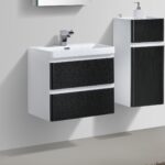 CC Milan Black White DD Cabinet and Basin 600x500mm_Stiles_Product_Image