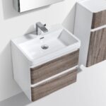 Clear Cube Milan SilvOak White DD Cab and Basin 600x500mm_Stiles_Product_Image