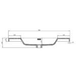 CC Milan White DD Cab and Basin 900x500mm_Stiles_TechDrawing_Image3