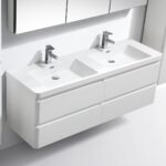 CC Milan White Gloss 4 Drawer Cabinet and Basin 1500x500mm_Stiles_Product_Image