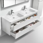 CC Milan White Gloss 4 Drawer Cabinet and Basin 1500x500mm_Stiles_Product_Image2