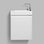 CC Milan White Gloss Cabinet and Basin 450x180mm_Stiles_Product_Image