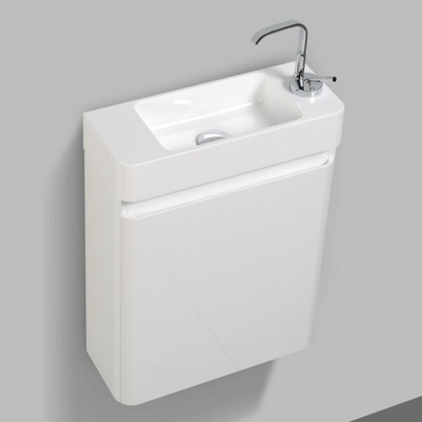 CC Milan White Gloss Cabinet and Basin 450x180mm_Stiles_Product_Image2