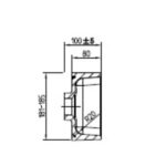 CC Milan White Gloss Cabinet and Basin 450x180mm_Stiles_TechDrawing_Image5