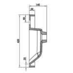 CC Milan White Oak White DD Cab and Basin 600x500mm_Stiles_TechDrawing_Image4