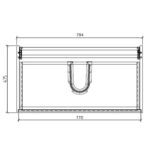 Clear Cube Enzo Concrete Cabinet and Basin 800x480mm_Stiles_TechDrawing_Image2