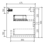 Clear Cube Enzo Concrete Cabinet and Basin 800x480mm_Stiles_TechDrawing_Image3