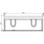 Clear Cube Enzo White Cabinet and Basin 1200x480mm_Stiles_TechDrawing_Image2