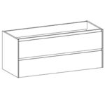Clear Cube Enzo White Cabinet and Basin 1200x480mm_Stiles_TechDrawing_Image4